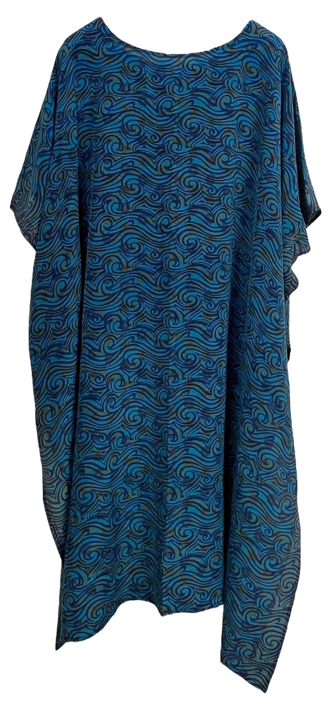 PRC7697 Haut asymétrique en pure soie Avatar