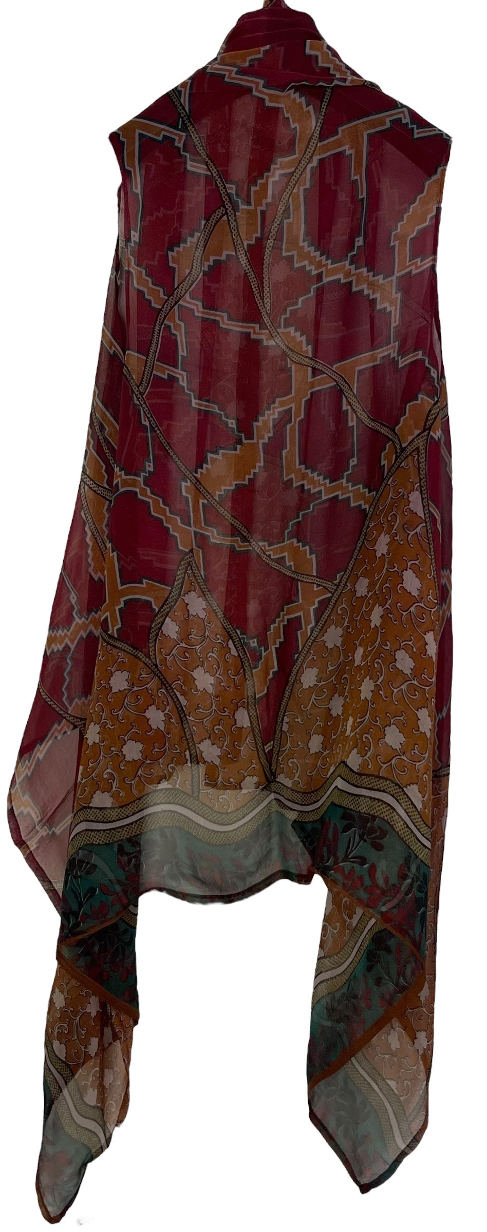 PRG6856 Gilet polyvalent en pure soie Sheer Avatar