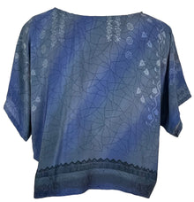 PRC5738 Haut ample Avatar en pure soie
