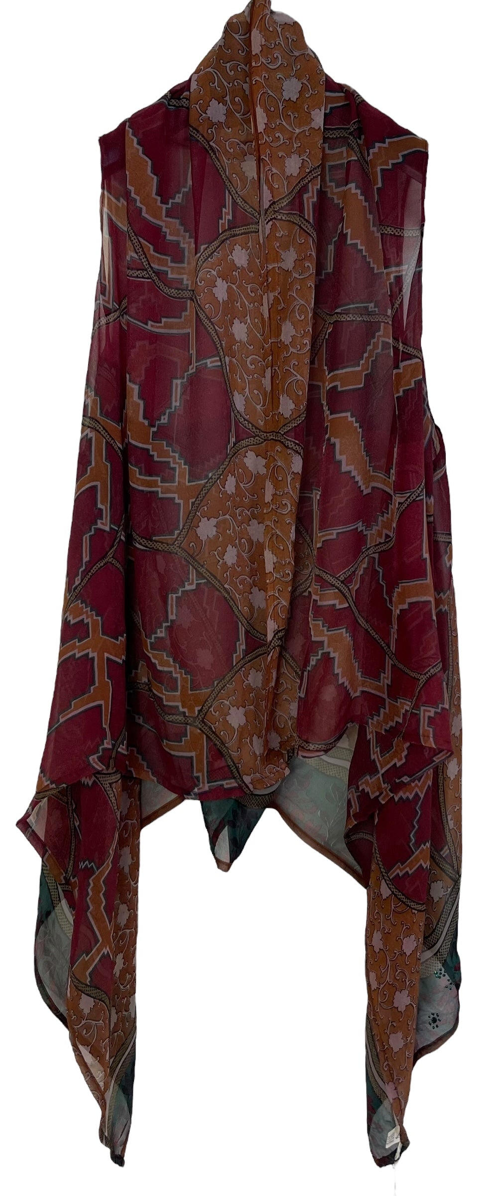 PRG6856 Gilet polyvalent en pure soie Sheer Avatar