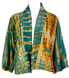PRC7377 Veste Jiva réversible en pure soie Avatar