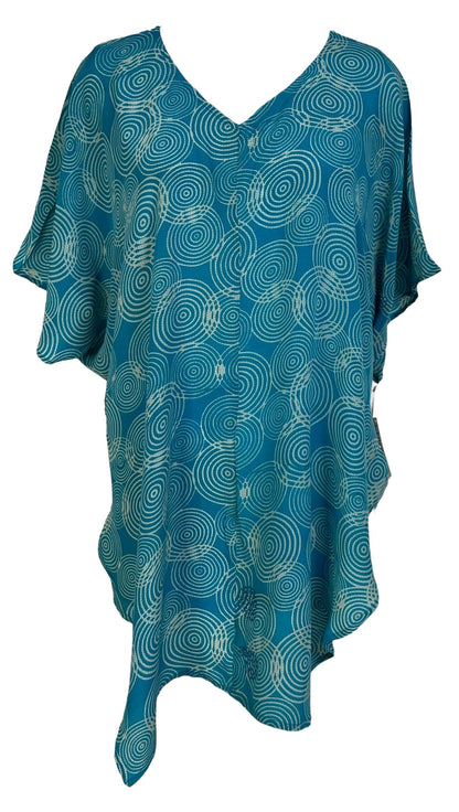 PRC6998 Avatar Pure Silk Waterfall Top