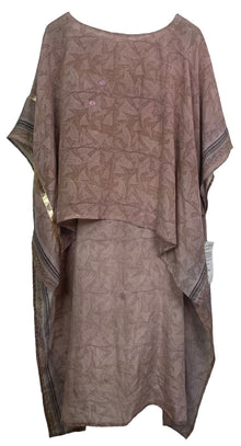 PRC7703 Top haut-bas en pure soie Avatar