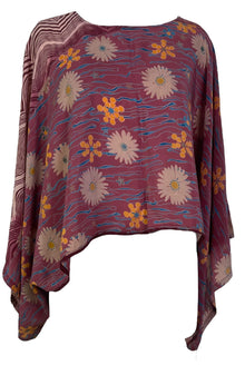 Chemisier à manches kimono en pure soie LADY LUCK PRC6701 Avatar