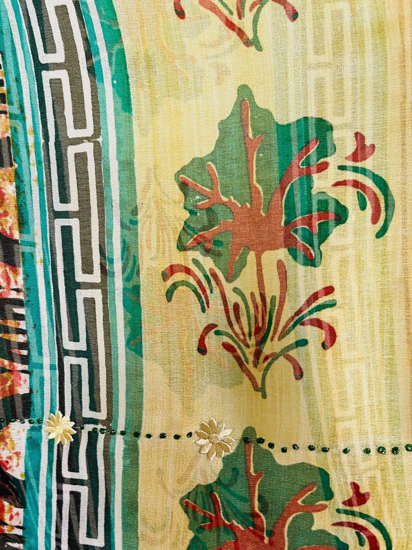 PRG7337 Haut à manches kimono en pure soie Sheer Avatar
