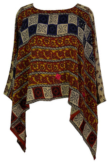 PRC7028 Poncho Capelet en Soie Pure Avatar