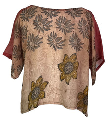 PRG4896 Top court en pure soie Sheer Avatar