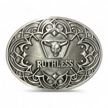 Boucle de ceinture Ruthless Rustlers Iron Grace | Argent antique