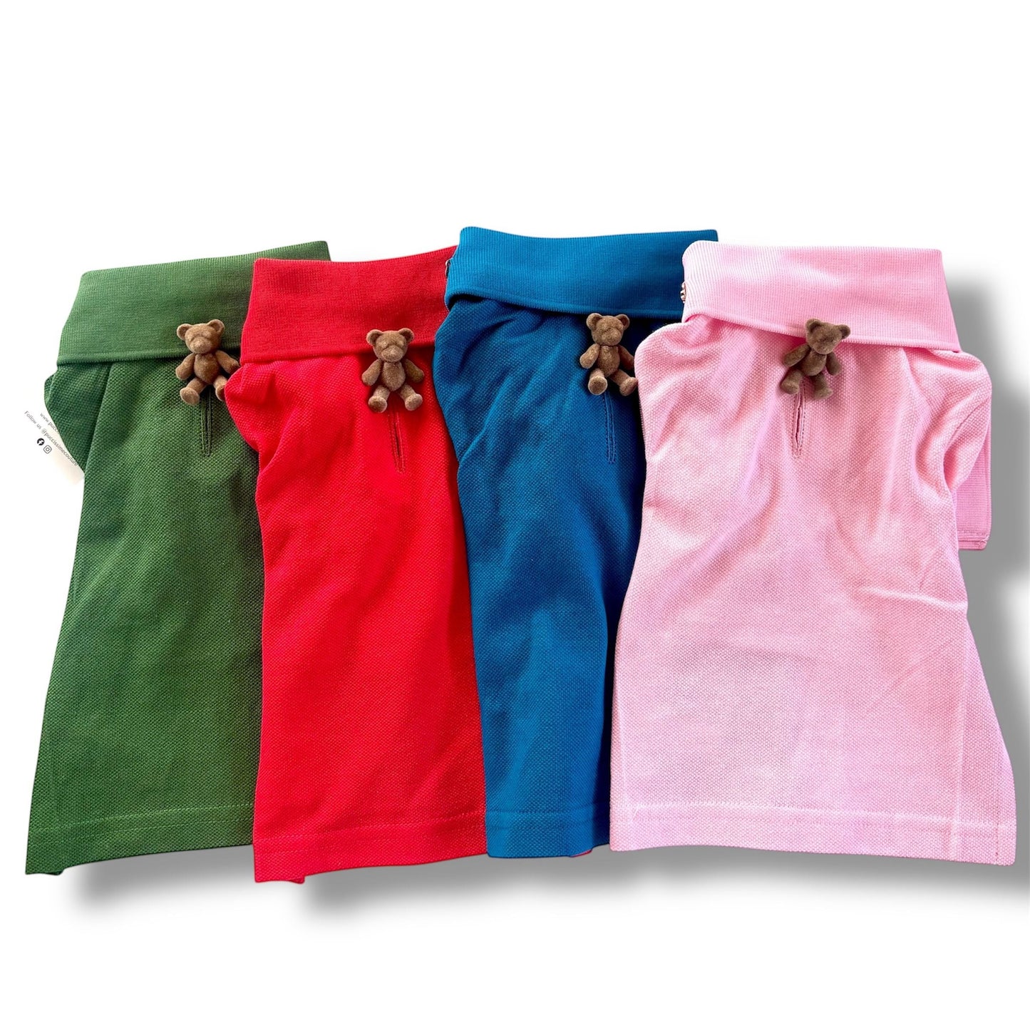 Chemise verte en coton