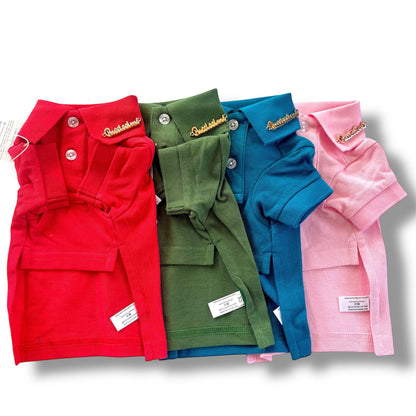 Chemise en coton rouge
