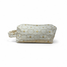 Sac de voyage blanc en brocart