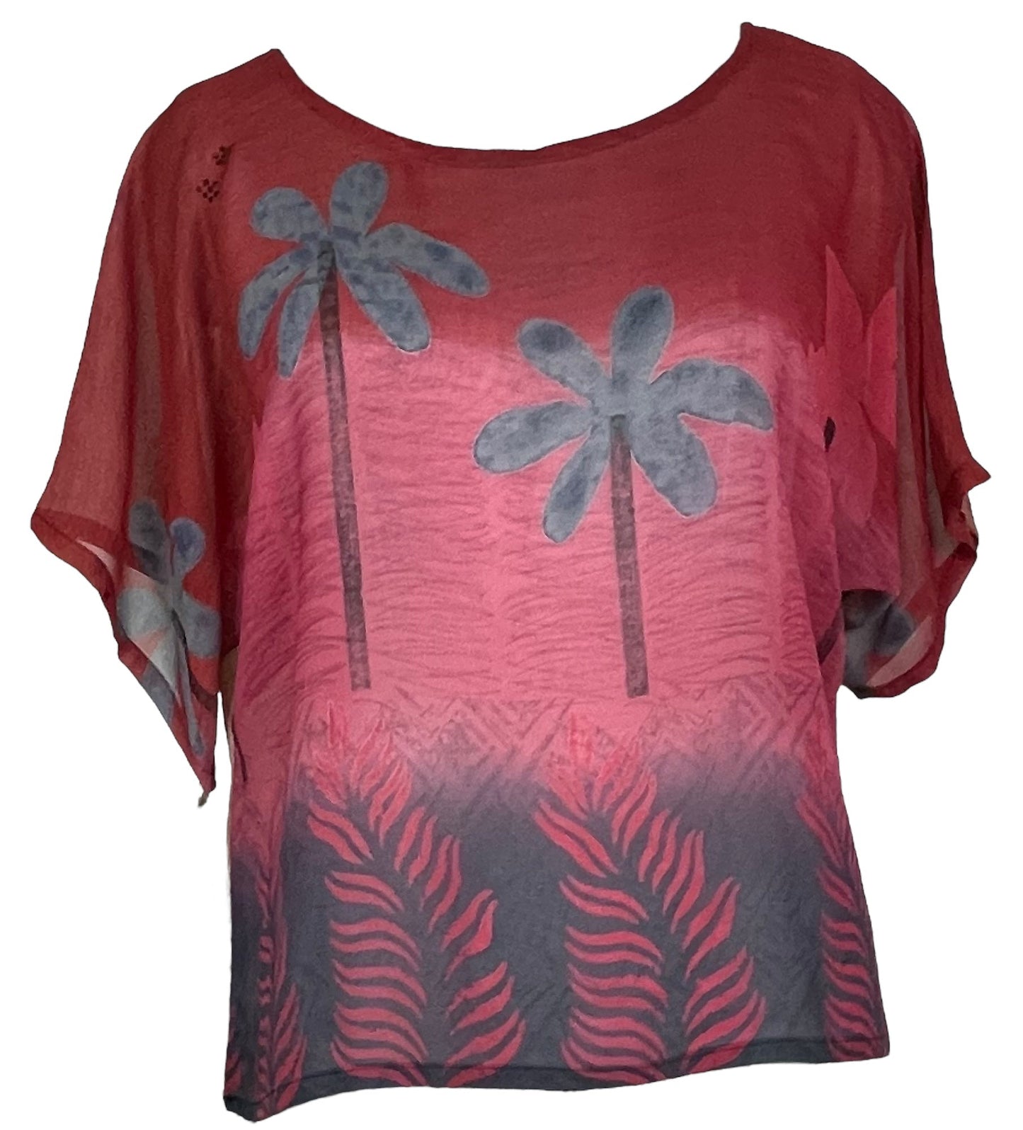 PRG4896 Top court en pure soie Sheer Avatar