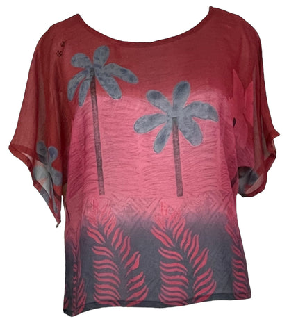 PRG4896 Top court en pure soie Sheer Avatar