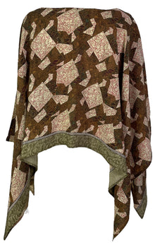 PRC7283 Poncho Capelet en Pure Soie Avatar