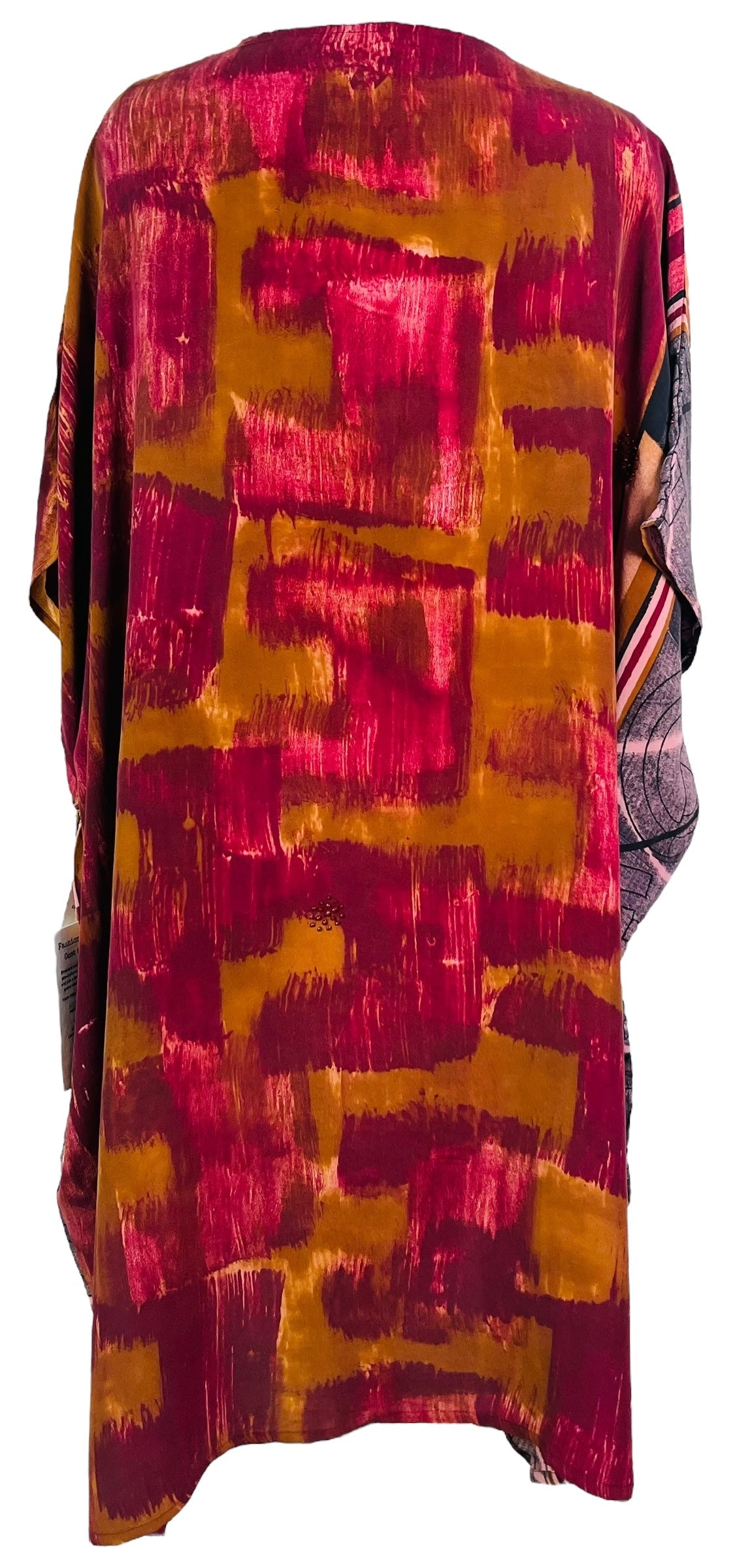 PRC6763 Avatar Pure Silk Midi Length Kaftan