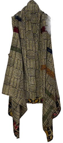 PRC6760 Gilet polyvalent en pure soie Avatar