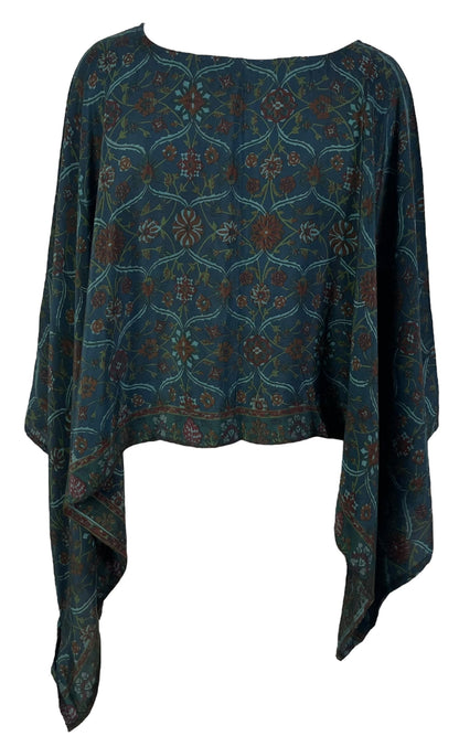 PRC7037 Poncho-Capelet en Soie Pure Avatar