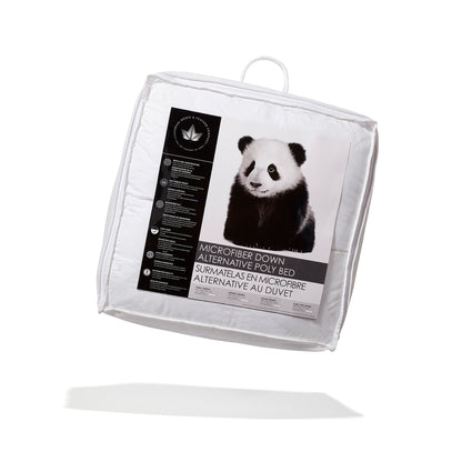 Lit en poly microfibre alternative au duvet