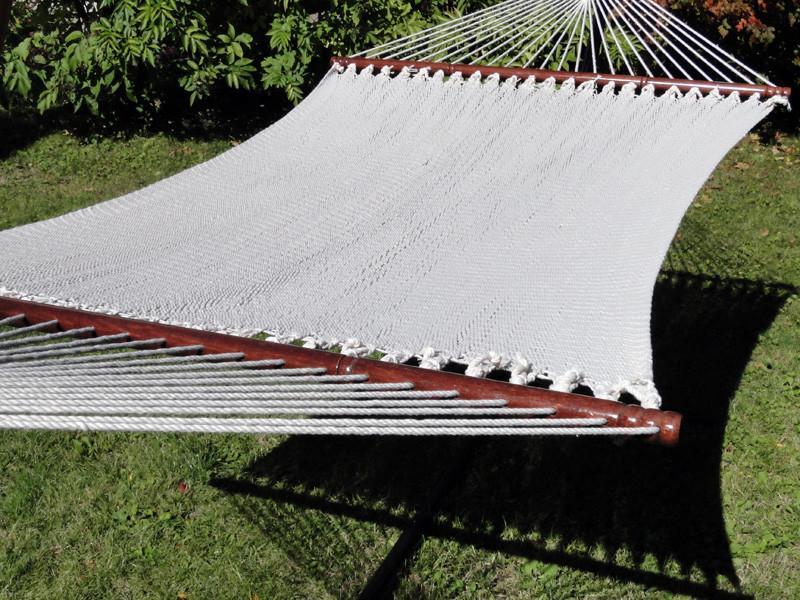 Hamac en corde polyester – Luxe tissé doux