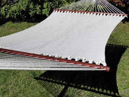 Hamac en corde polyester – Luxe tissé doux