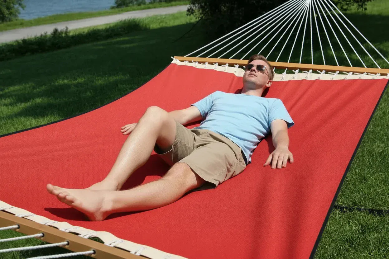 Au bord de la piscine | Hamac de lac avec support à 3 poutres