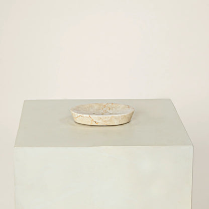 Soap dish in marble