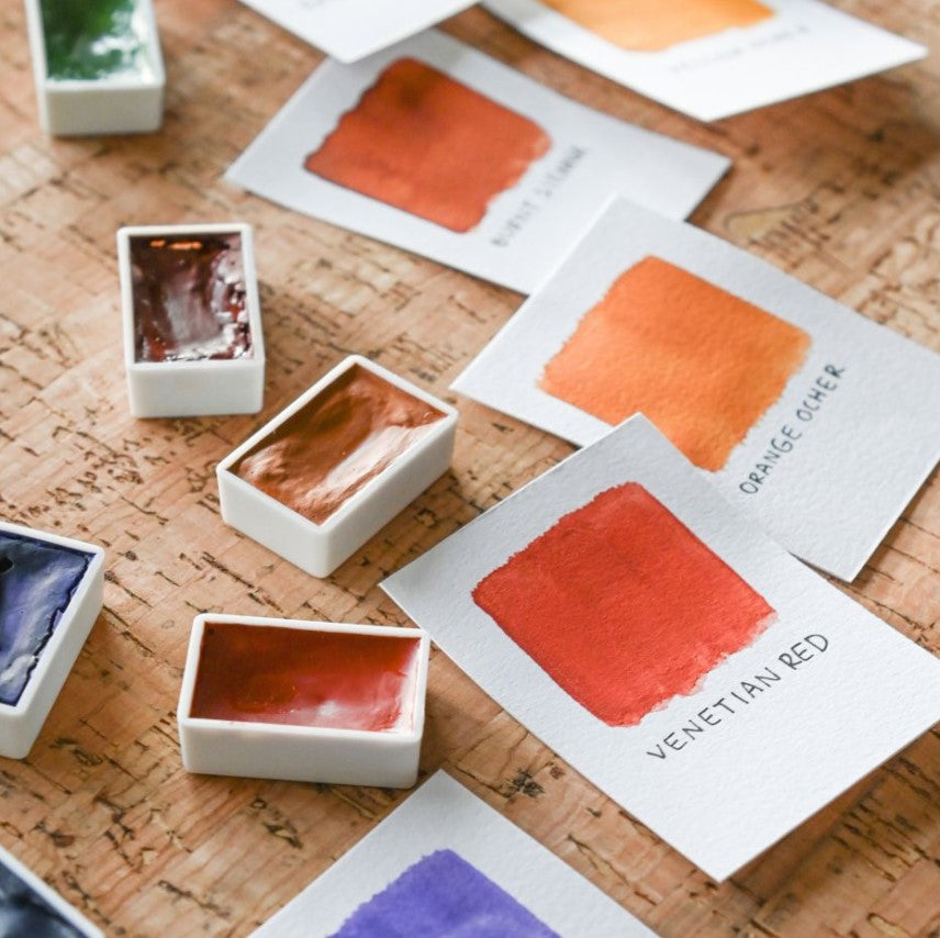 Kit d'aquarelle naturelle