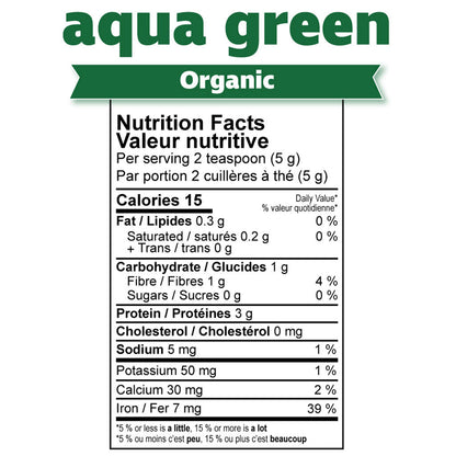 Prairie Naturals ORGANIC AQUA GREENS, 200g