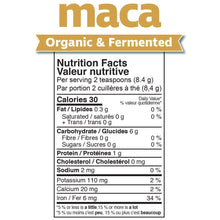 Prairie Naturals MACA BIO FERMENTÉE, 150 g