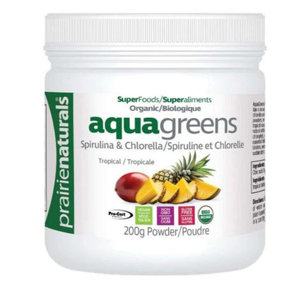 Prairie Naturals ORGANIC AQUA GREENS, 200g