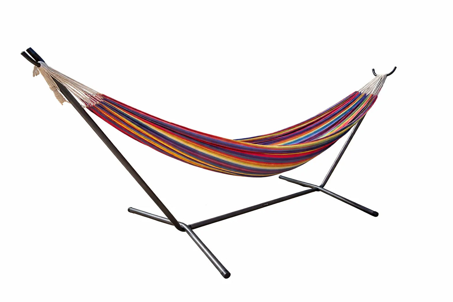 Hamac double de style brésilien de qualité supérieure avec support universel