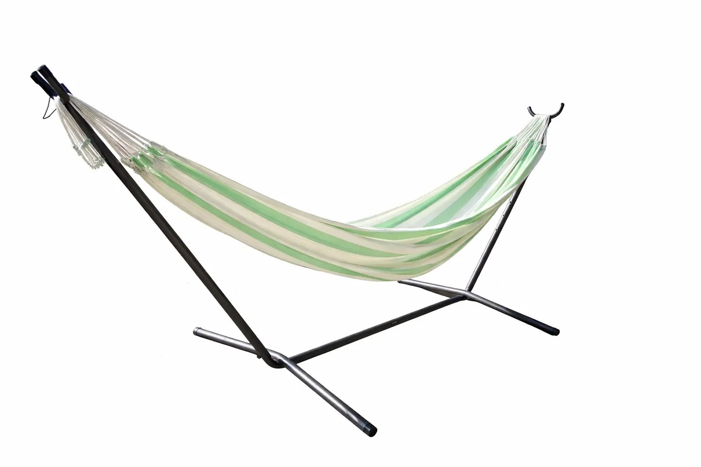 Hamac double de style brésilien de qualité supérieure avec support universel
