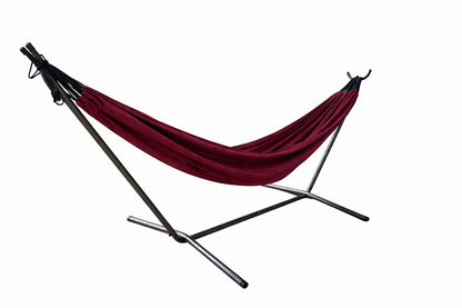 Hamac double de style brésilien de qualité supérieure avec support universel