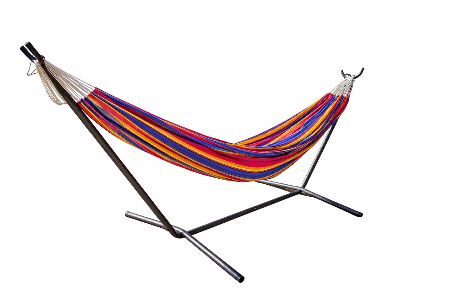 Hamac double de style brésilien de qualité supérieure avec support universel