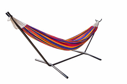 Hamac double de style brésilien de qualité supérieure avec support universel