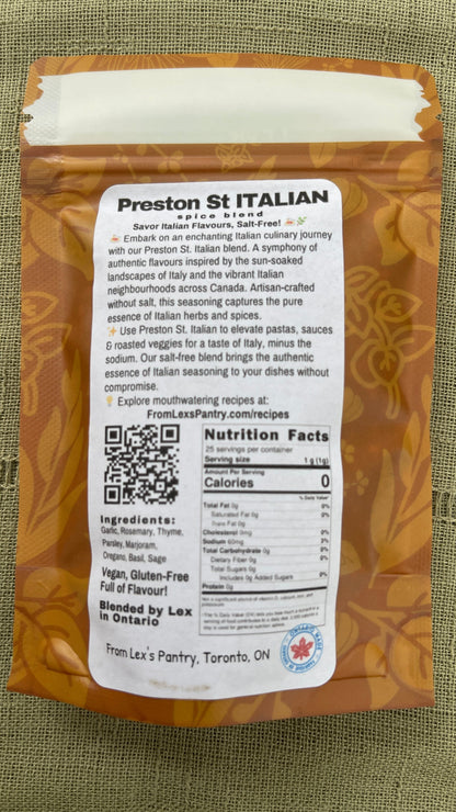 Preston Italian Spice Blend