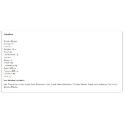 Progressive GRASS-FED WHEY ISOLATE PROTEIN, 850g
