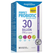 PROBIOTIQUE PARFAIT PROGRESSIVE 30 MILLIARDS, 60 capsules végétales