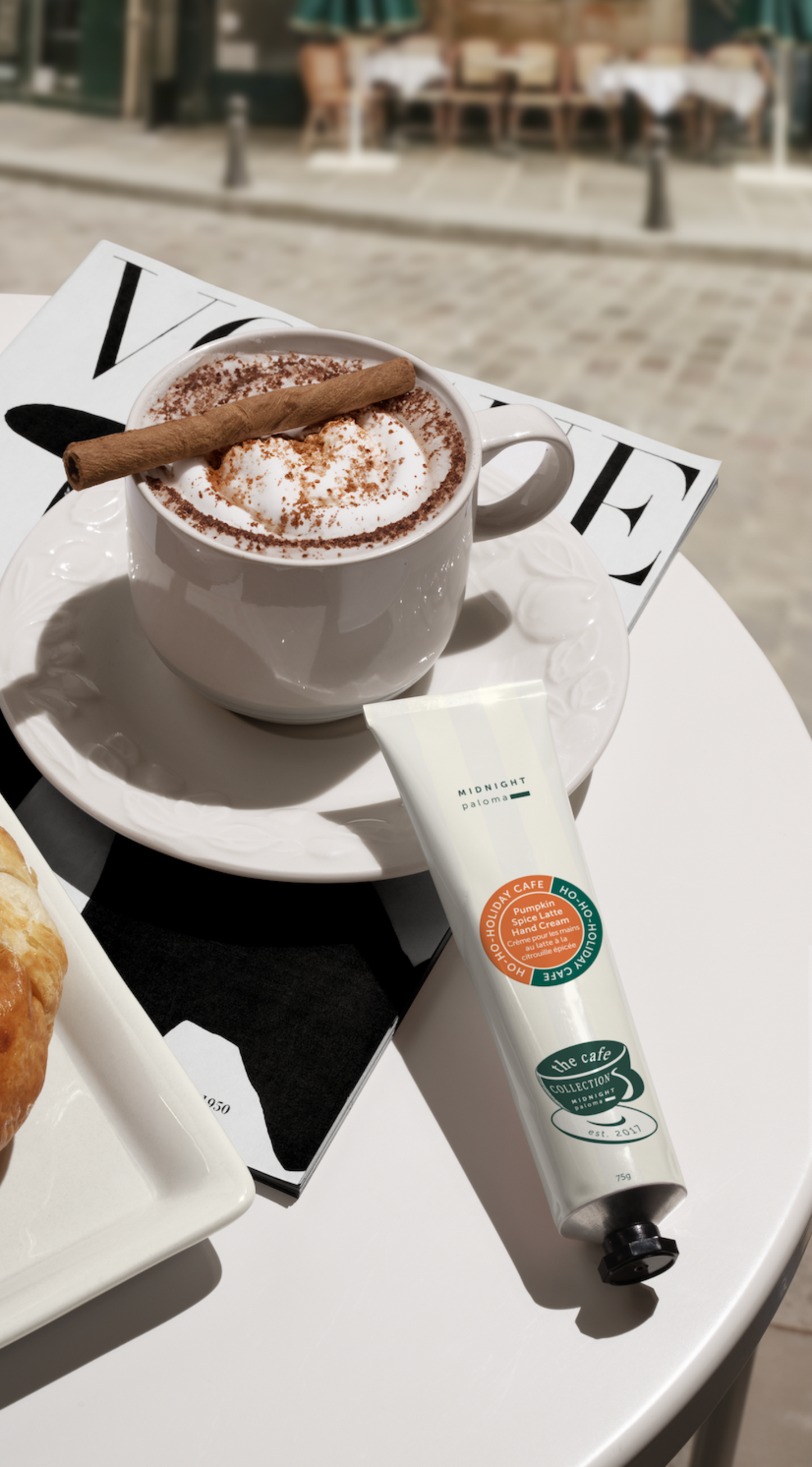 VACANCES 2025 - Crème mains Latté épicé à la citrouille