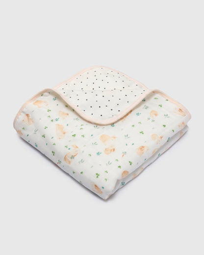 Muslin Quilt - Bunny Meadow