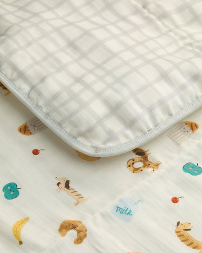 Muslin Quilt - French Breakfast