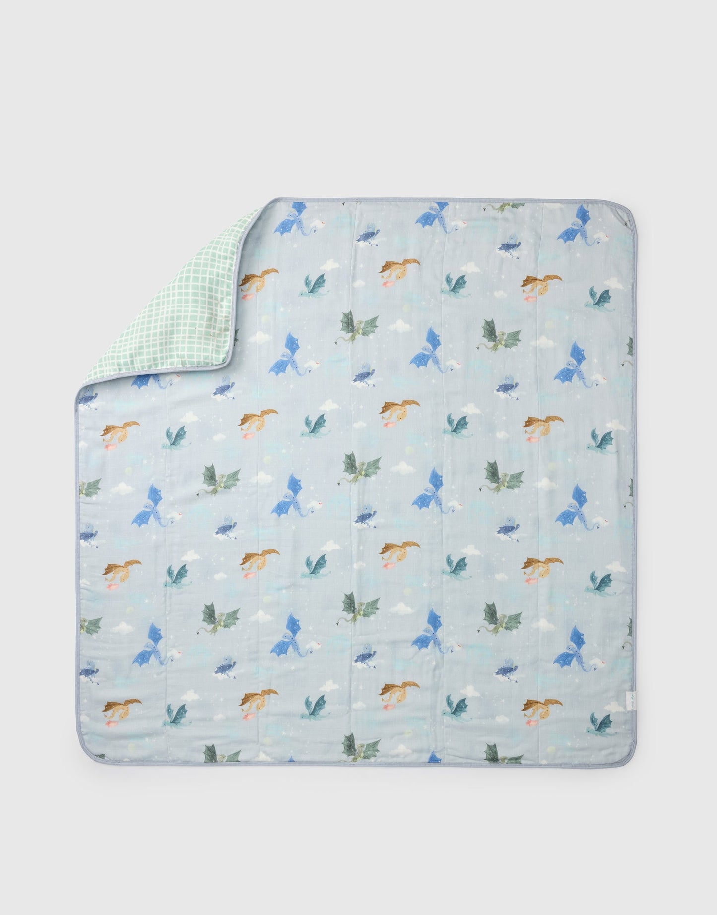 Muslin Quilt - Magical Dragons