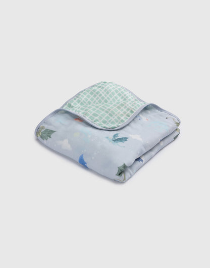 Muslin Quilt - Magical Dragons