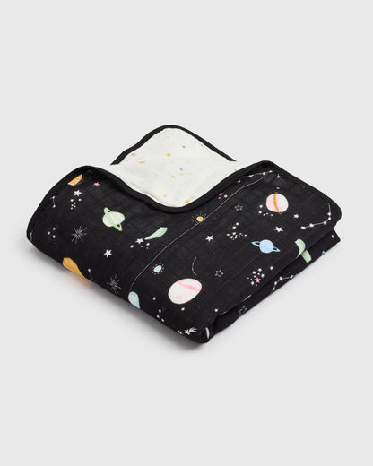 Muslin Quilt - Planets
