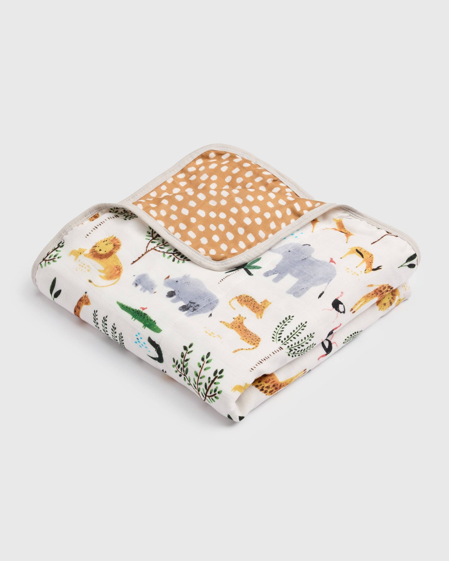 Muslin Quilt - Safari Jungle