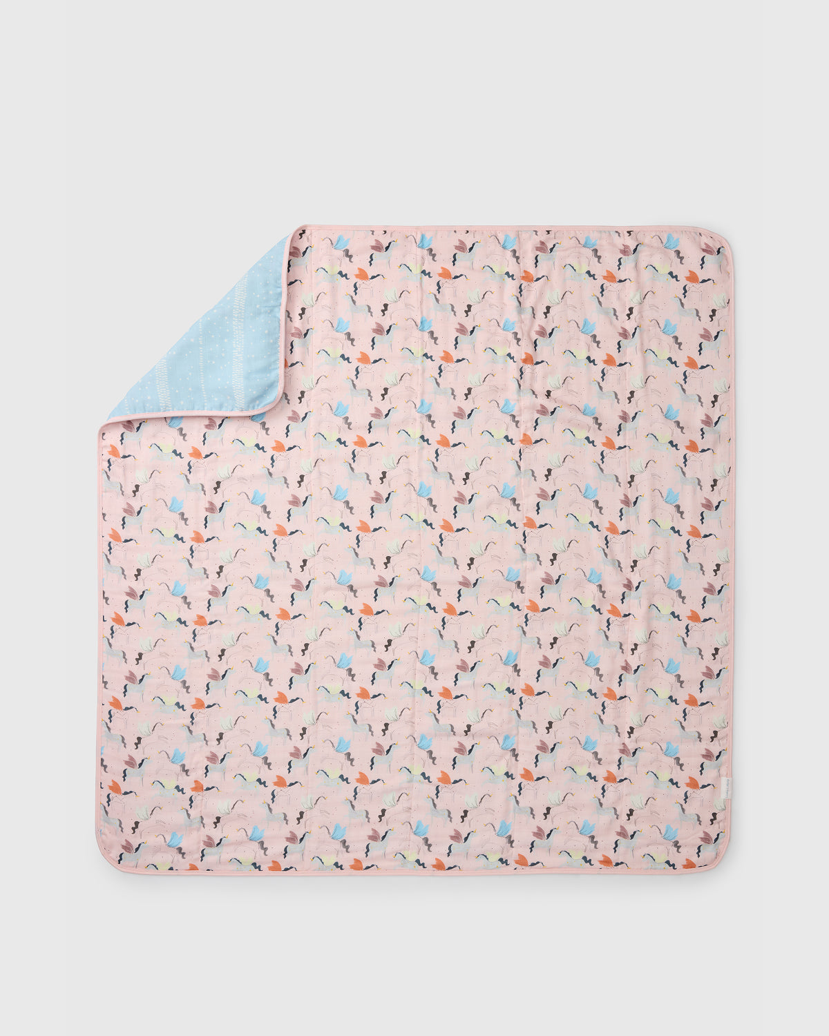 Muslin Quilt - Unicorn Ballet