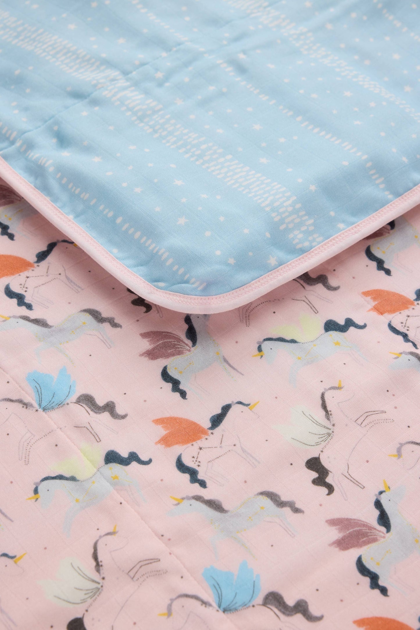 Muslin Quilt - Unicorn Ballet