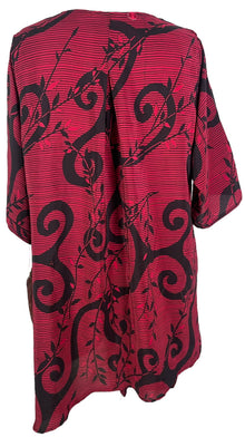 PRC6544 Tunique-robe Avatar Pure Soie à Poche Auto-tissu