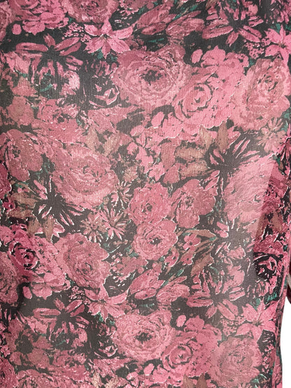 PRG6319 Haut en pure soie avec fente latérale Sheer Avatar