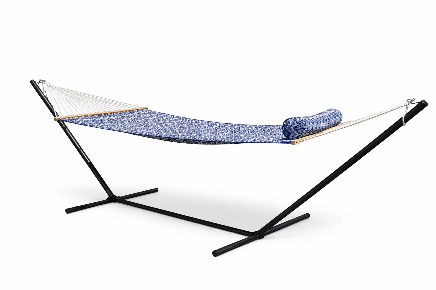 Hamac matelassé de luxe avec support à 3 pieds